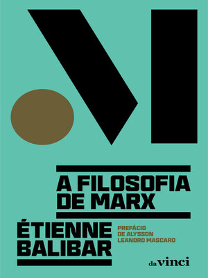 cover image of A filosofia de Marx